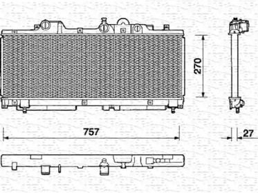 Теплообменник MAGNETI MARELLI 350213122000