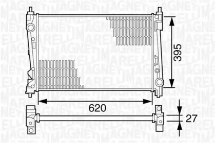 Теплообменник MAGNETI MARELLI 350213125100