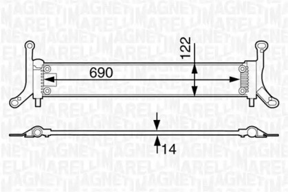 Теплообменник MAGNETI MARELLI 350213126000