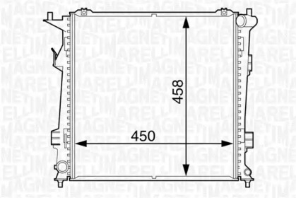 Теплообменник MAGNETI MARELLI 350213129100