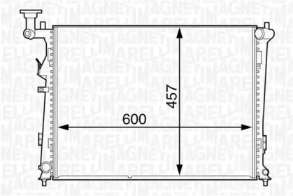 Теплообменник MAGNETI MARELLI 350213129500