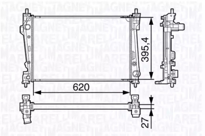 Теплообменник MAGNETI MARELLI 350213131200