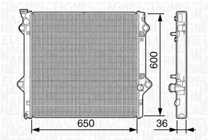 Теплообменник MAGNETI MARELLI 350213137600