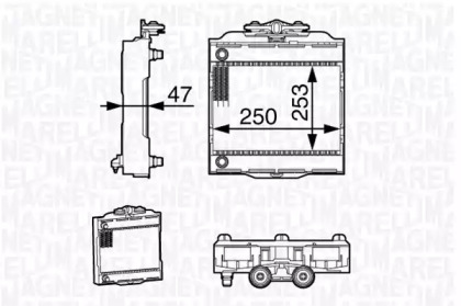 Теплообменник MAGNETI MARELLI 350213139200