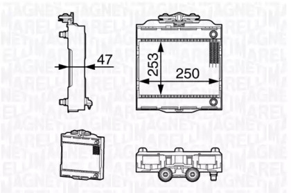 Теплообменник MAGNETI MARELLI 350213139300