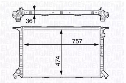 Теплообменник MAGNETI MARELLI 350213141700