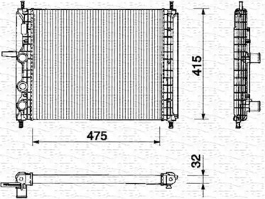 Теплообменник MAGNETI MARELLI 350213142000