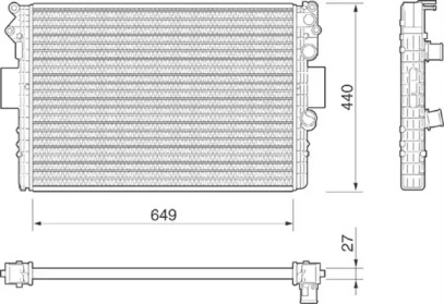 Теплообменник MAGNETI MARELLI 350213183000