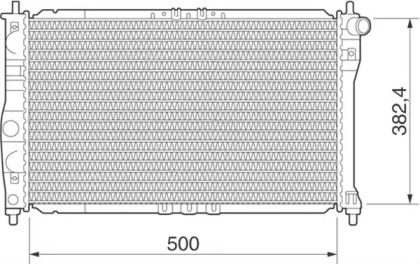 Теплообменник MAGNETI MARELLI 350213268000