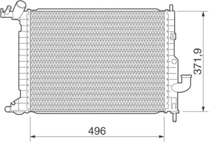 Теплообменник MAGNETI MARELLI 350213282000