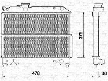 Теплообменник MAGNETI MARELLI 350213369000