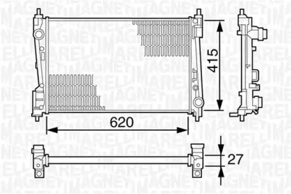 Теплообменник MAGNETI MARELLI 350213385000