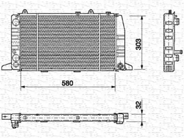 Теплообменник MAGNETI MARELLI 350213400000