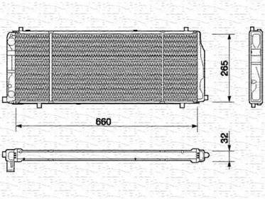 Теплообменник MAGNETI MARELLI 350213405000