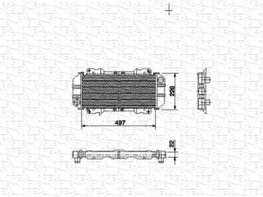 Теплообменник MAGNETI MARELLI 350213478000