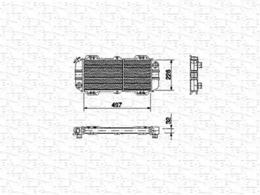 Теплообменник MAGNETI MARELLI 350213484000