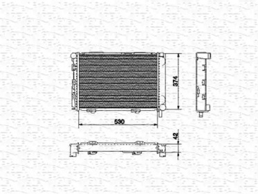 Теплообменник MAGNETI MARELLI 350213529000