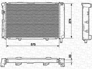 Теплообменник MAGNETI MARELLI 350213539000