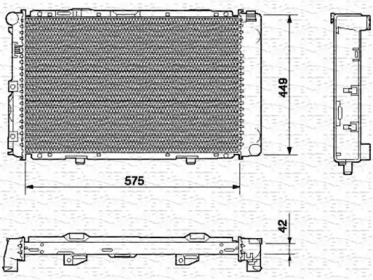 Теплообменник MAGNETI MARELLI 350213542000