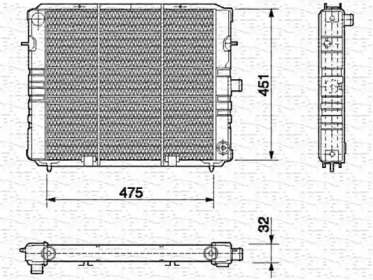 Теплообменник MAGNETI MARELLI 350213577000