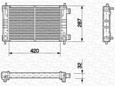 Теплообменник MAGNETI MARELLI 350213580000