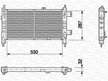 Теплообменник MAGNETI MARELLI 350213582000