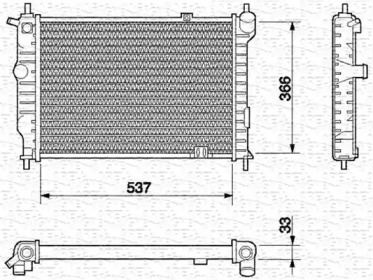 Теплообменник MAGNETI MARELLI 350213584000