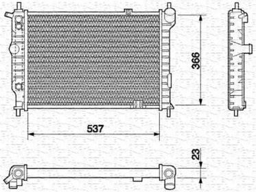 Теплообменник MAGNETI MARELLI 350213586000