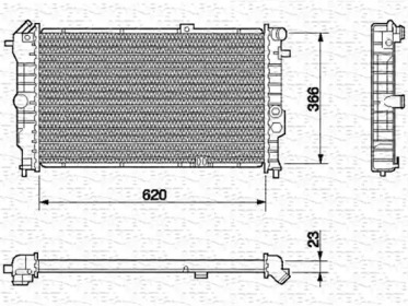 Теплообменник MAGNETI MARELLI 350213590000