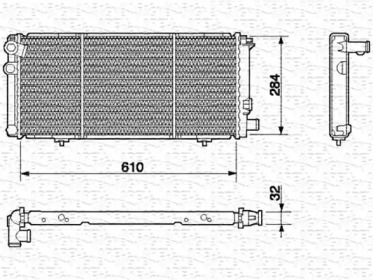 Теплообменник MAGNETI MARELLI 350213595000