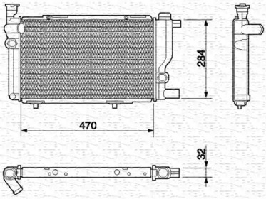 Теплообменник MAGNETI MARELLI 350213607000