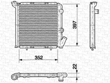 Теплообменник MAGNETI MARELLI 350213614000