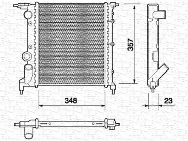 Теплообменник MAGNETI MARELLI 350213618000