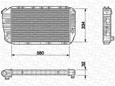 Теплообменник MAGNETI MARELLI 350213641000