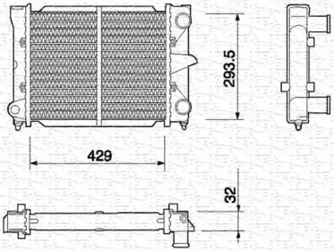 Теплообменник MAGNETI MARELLI 350213646000