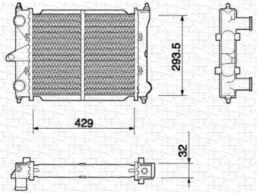 Теплообменник MAGNETI MARELLI 350213650000