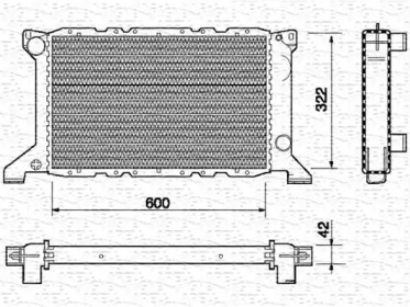 Теплообменник MAGNETI MARELLI 350213686000