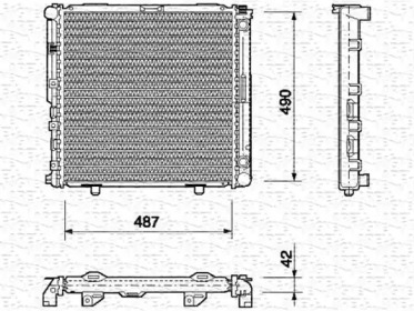 Теплообменник MAGNETI MARELLI 350213690000