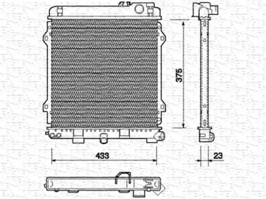 Теплообменник MAGNETI MARELLI 350213701000