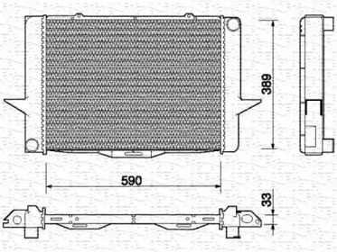 Теплообменник MAGNETI MARELLI 350213713000