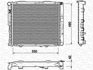 Теплообменник MAGNETI MARELLI 350213745000