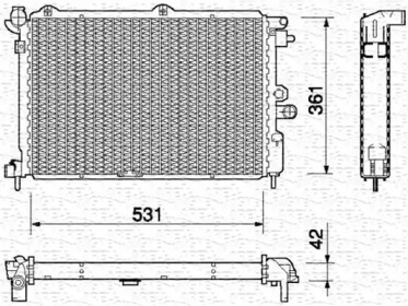 Теплообменник MAGNETI MARELLI 350213754000