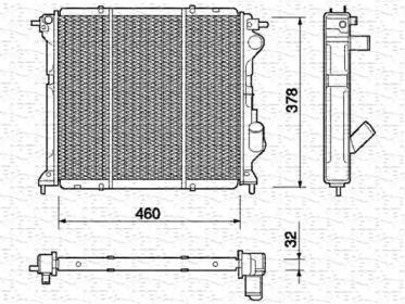 Теплообменник MAGNETI MARELLI 350213758000