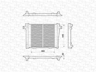 Теплообменник MAGNETI MARELLI 350213771000