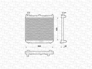 Теплообменник MAGNETI MARELLI 350213772000