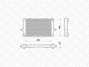 Теплообменник MAGNETI MARELLI 350213790000