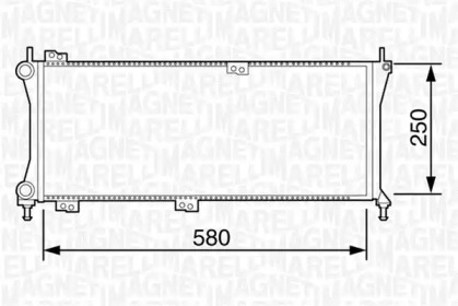 Теплообменник MAGNETI MARELLI 350213814000