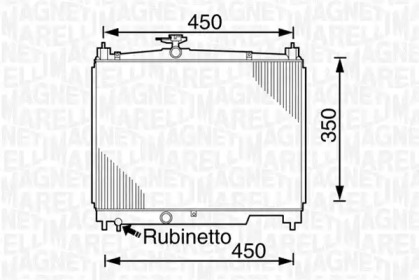 Теплообменник MAGNETI MARELLI 350213826000