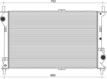 Теплообменник MAGNETI MARELLI 350213917000