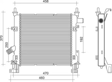 Теплообменник MAGNETI MARELLI 350213924000